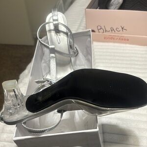 Elegant Silver Women's Sandals